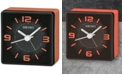 Seiko Orange & Black Alarm Clock